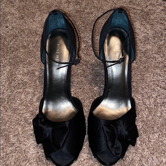 Nine West Satin Heels - Picture 2 of 4